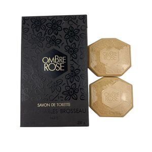 Jean-Charles Brosseau Ombre Rose Perfumed Soap Gift Box 2 Bars 100 g Each Sealed